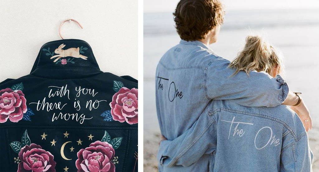 chaquetas de cuero para novia